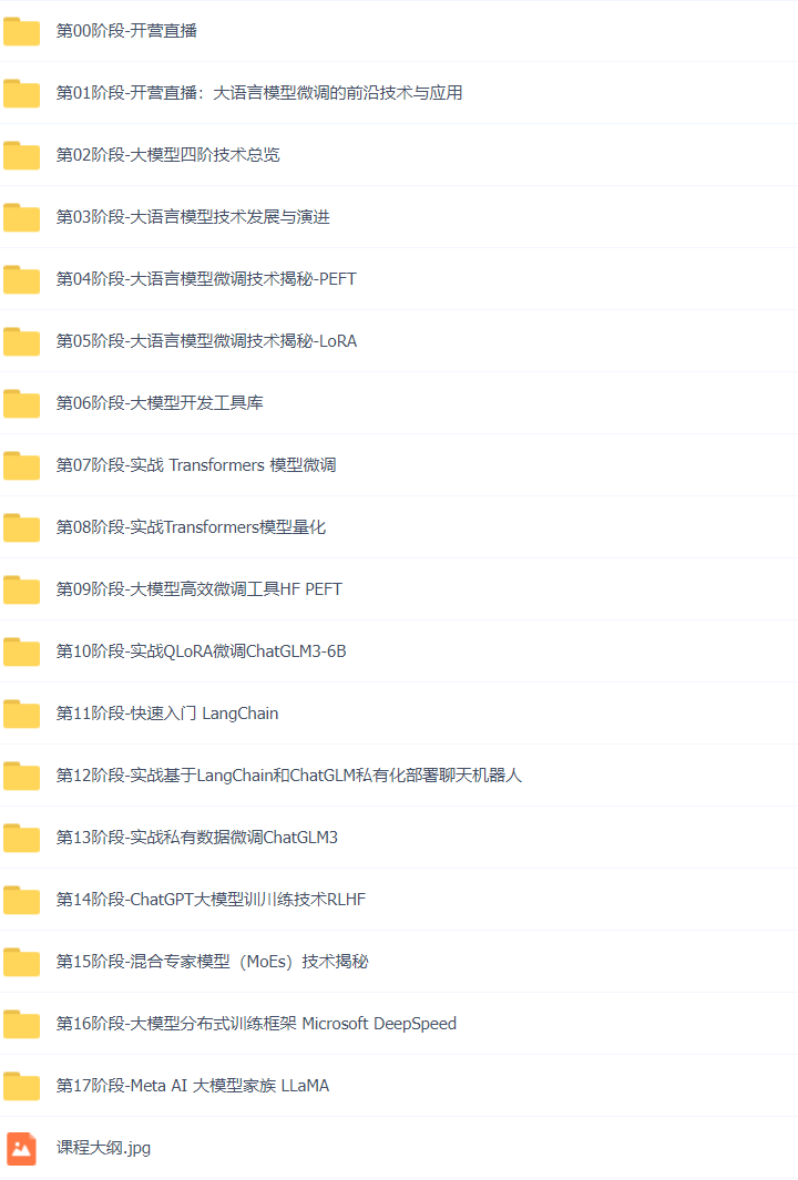 29套AI全栈大模型项目实战，人工智能视频课程-多模态大模型，微调技术训练营，大模型多场景实战，机器学习，深度学习，推荐系统，自动驾驶插图(8)